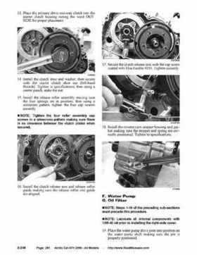 2006 Arctic Cat ATVs factory service and repair manual, Page 291