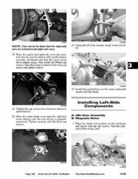 2006 Arctic Cat ATVs factory service and repair manual, Page 292