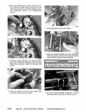 2006 Arctic Cat ATVs factory service and repair manual, Page 293