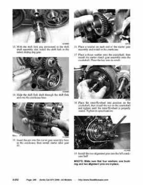 2006 Arctic Cat ATVs factory service and repair manual, Page 295