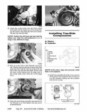 2006 Arctic Cat ATVs factory service and repair manual, Page 297
