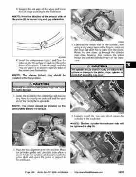 2006 Arctic Cat ATVs factory service and repair manual, Page 298
