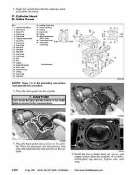 2006 Arctic Cat ATVs factory service and repair manual, Page 299