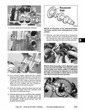 2006 Arctic Cat ATVs factory service and repair manual, Page 300