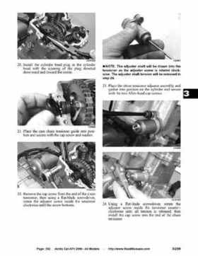 2006 Arctic Cat ATVs factory service and repair manual, Page 302