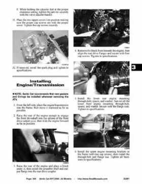 2006 Arctic Cat ATVs factory service and repair manual, Page 304