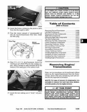 2006 Arctic Cat ATVs factory service and repair manual, Page 308