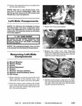 2006 Arctic Cat ATVs factory service and repair manual, Page 312