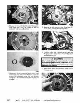 2006 Arctic Cat ATVs factory service and repair manual, Page 313