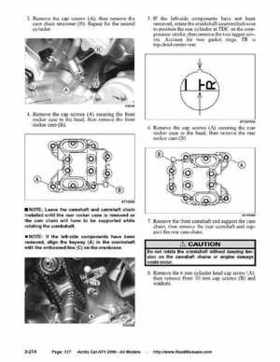 2006 Arctic Cat ATVs factory service and repair manual, Page 317
