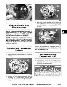 2006 Arctic Cat ATVs factory service and repair manual, Page 320