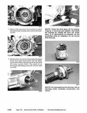 2006 Arctic Cat ATVs factory service and repair manual, Page 323