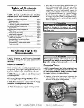 2006 Arctic Cat ATVs factory service and repair manual, Page 324