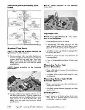 2006 Arctic Cat ATVs factory service and repair manual, Page 327