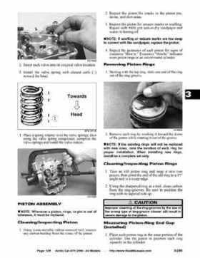 2006 Arctic Cat ATVs factory service and repair manual, Page 328
