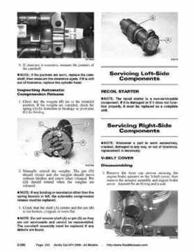 2006 Arctic Cat ATVs factory service and repair manual, Page 333