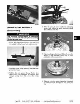 2006 Arctic Cat ATVs factory service and repair manual, Page 336