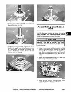 2006 Arctic Cat ATVs factory service and repair manual, Page 344