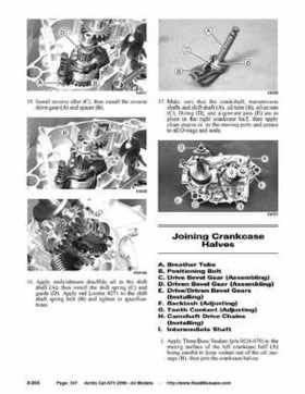 2006 Arctic Cat ATVs factory service and repair manual, Page 347