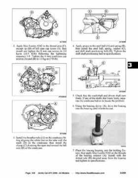 2006 Arctic Cat ATVs factory service and repair manual, Page 348