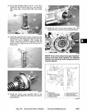 2006 Arctic Cat ATVs factory service and repair manual, Page 350