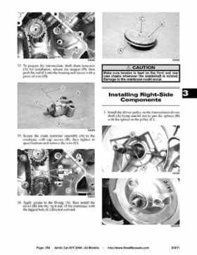 2006 Arctic Cat ATVs factory service and repair manual, Page 354