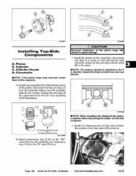 2006 Arctic Cat ATVs factory service and repair manual, Page 358