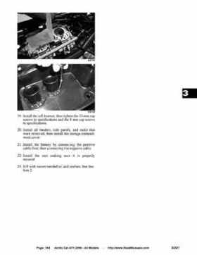 2006 Arctic Cat ATVs factory service and repair manual, Page 364