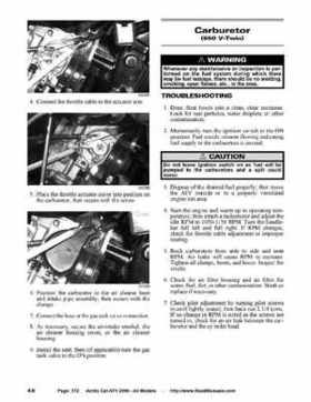 2006 Arctic Cat ATVs factory service and repair manual, Page 372