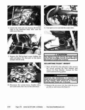 2006 Arctic Cat ATVs factory service and repair manual, Page 374