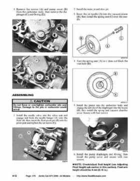 2006 Arctic Cat ATVs factory service and repair manual, Page 376