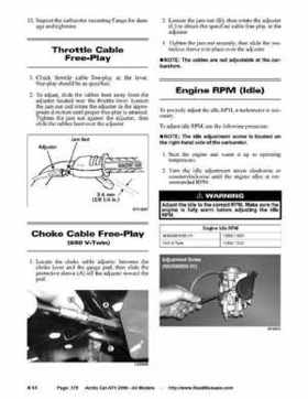 2006 Arctic Cat ATVs factory service and repair manual, Page 378