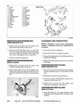 2006 Arctic Cat ATVs factory service and repair manual, Page 384