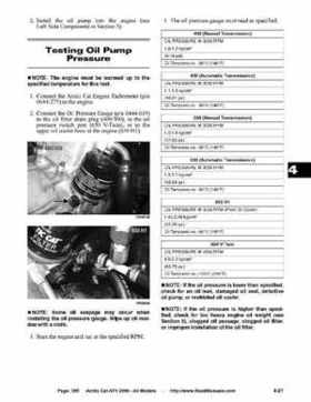 2006 Arctic Cat ATVs factory service and repair manual, Page 385