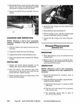 2006 Arctic Cat ATVs factory service and repair manual, Page 388
