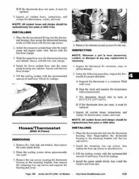 2006 Arctic Cat ATVs factory service and repair manual, Page 389