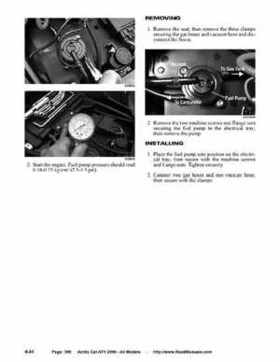 2006 Arctic Cat ATVs factory service and repair manual, Page 398