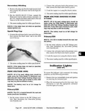2006 Arctic Cat ATVs factory service and repair manual, Page 407
