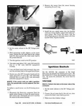 2006 Arctic Cat ATVs factory service and repair manual, Page 409