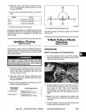 2006 Arctic Cat ATVs factory service and repair manual, Page 423