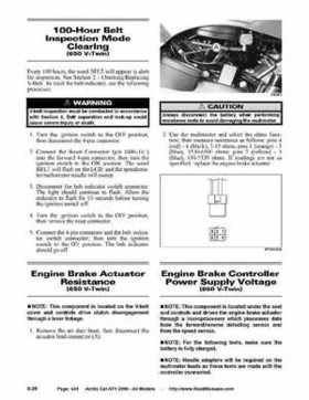 2006 Arctic Cat ATVs factory service and repair manual, Page 424