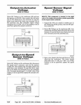 2006 Arctic Cat ATVs factory service and repair manual, Page 426
