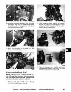 2006 Arctic Cat ATVs factory service and repair manual, Page 435