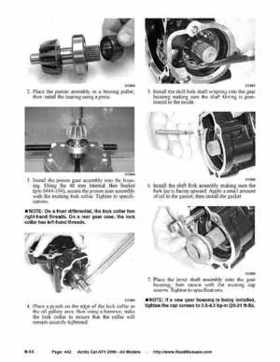 2006 Arctic Cat ATVs factory service and repair manual, Page 442