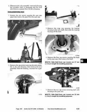 2006 Arctic Cat ATVs factory service and repair manual, Page 453