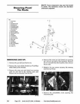 2006 Arctic Cat ATVs factory service and repair manual, Page 470