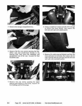 2006 Arctic Cat ATVs factory service and repair manual, Page 472