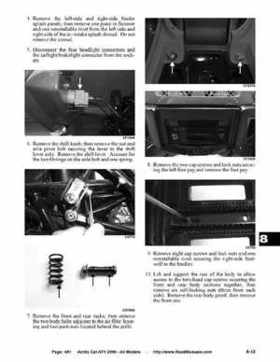 2006 Arctic Cat ATVs factory service and repair manual, Page 481