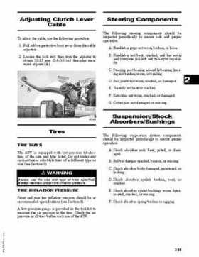 2006 Arctic Cat DVX 400 Service Manual, Page 21