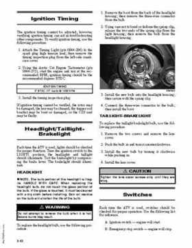 2006 Arctic Cat DVX Utility 250 Service Manual, Page 20